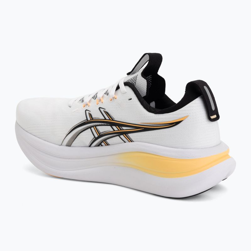 Pánské běžecké boty ASICS Gel-Nimbus 28 white/stadium orange 3
