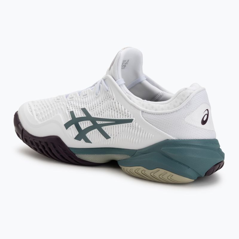 Pánské tenisové boty ASICS Court FF 3 white/foggy teal 3
