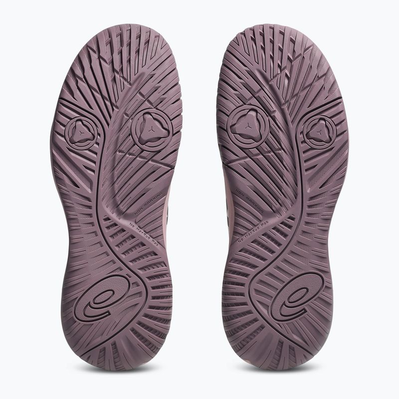 Dětské tenisové boty ASICS Gel-Resolution X GS soft oat/dark aubergine 11