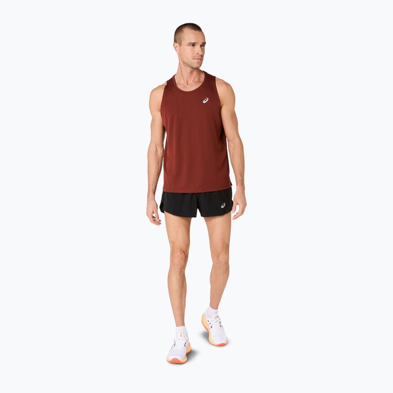 Pánské běžecké tričko ASICS Core Singlet singed red 2