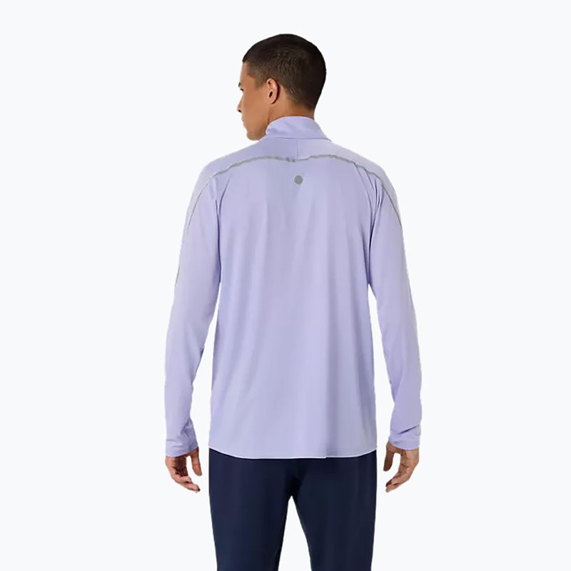 Pánské běžecké tričko Longsleeve ASICS Road Lite-Show 1/2 Zip Top Vapor 2