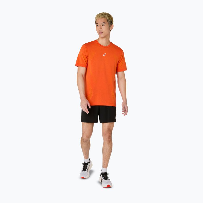 Pánské běžecké tričko ASICS Road Seamless Top energy orange 2