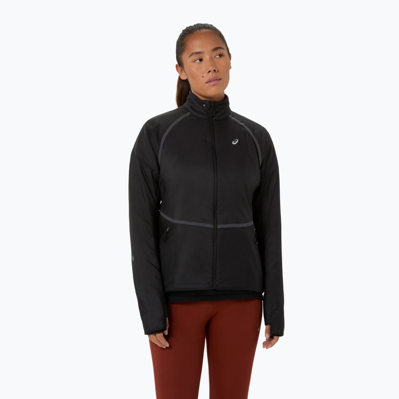 Dámská běžecká bunda ASICS Road Winter Run Jacket performance black