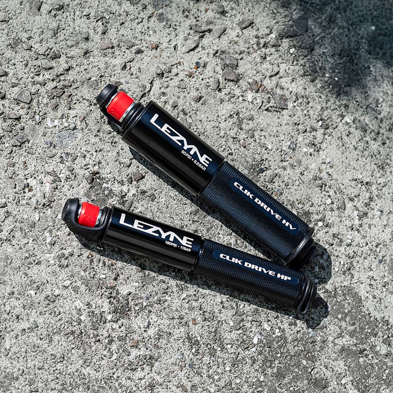 Pumpička na kolo Lezyne Clik Drive HV 90psi black 8