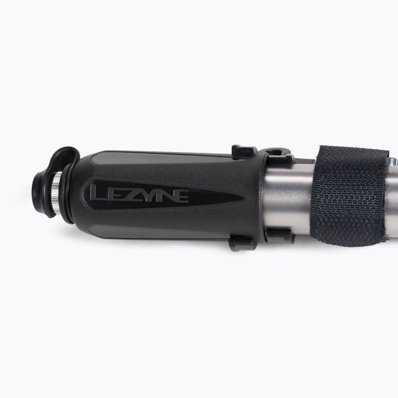 Cyklistická pumpa Lezyne Sport Drive HP S 120psi s krátkou trubkou šedá LZN-1-MP-SPDHP-V1S19 3