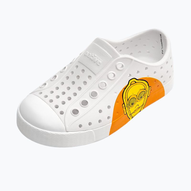 Dětské tenisky Native Jefferson Block Jr shell white/shell white/droids bff 13