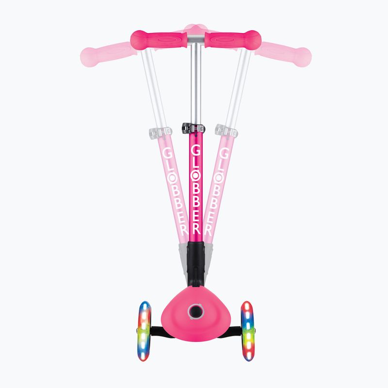 Dětská koloběžka Globber Junior Foldable Lights deep pink 8