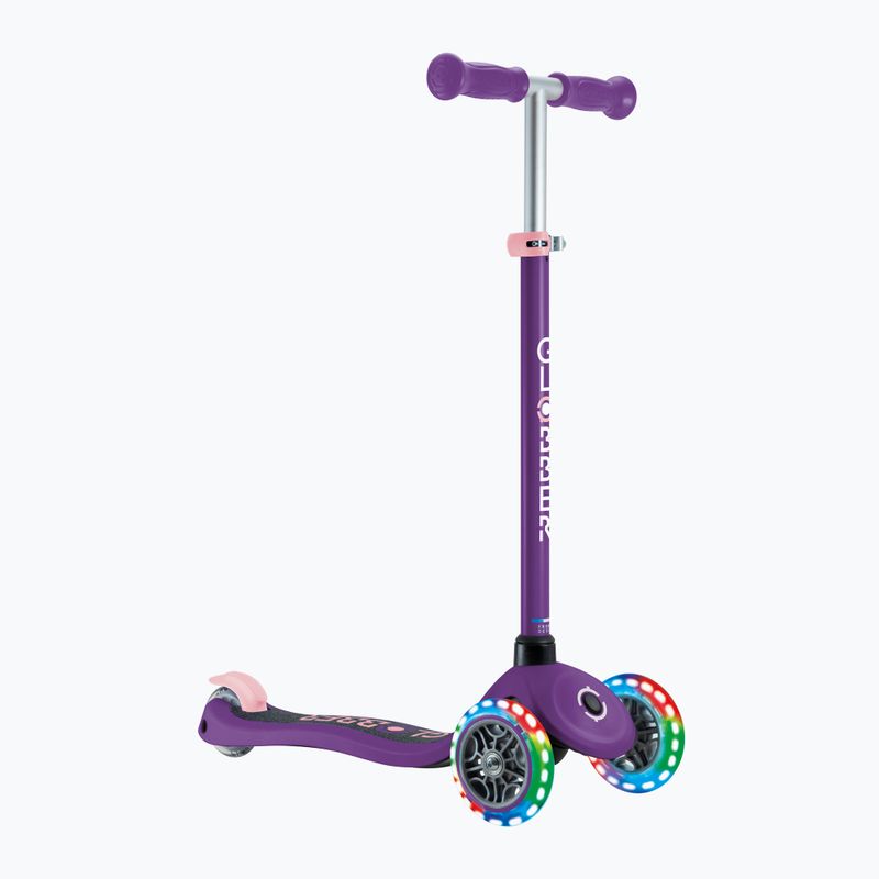 Dětská koloběžka Globber Primo Lights dark purple