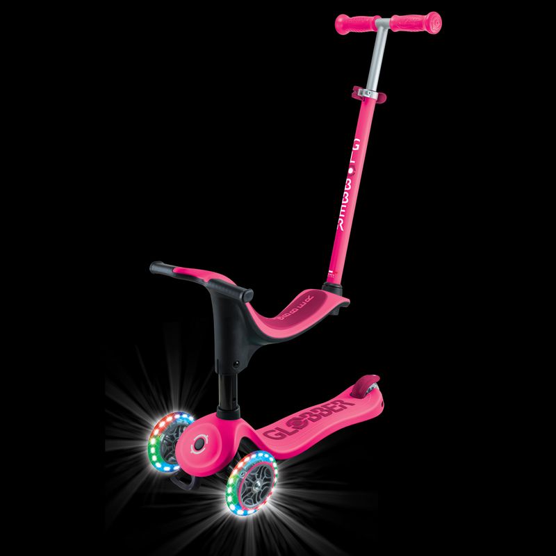 Dětská koloběžka Globber Go.Up Sporty Lights fuchsia 5