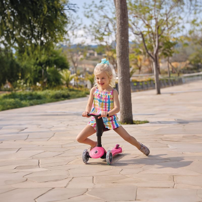 Dětská koloběžka Globber Go.Up Sporty Lights fuchsia 16