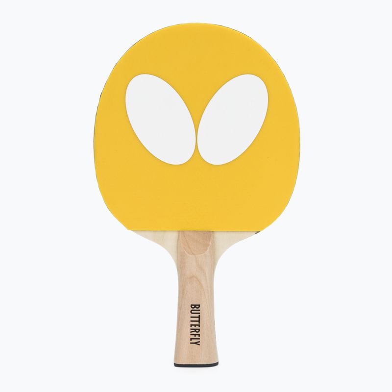 Pálka na stolní tenis Butterfly Logo yellow