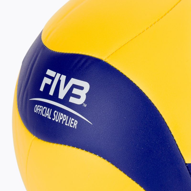 Volejbalový míč Mikasa V360W-L yellow/blue size 5 3