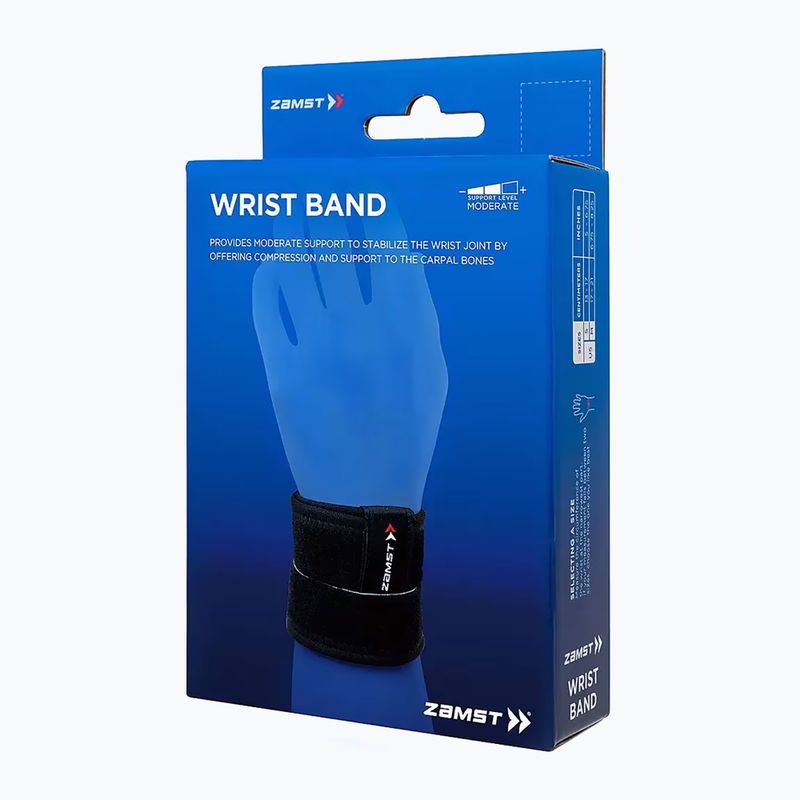 Stabilizátor zápěstí Zamst Wrist Band black 2