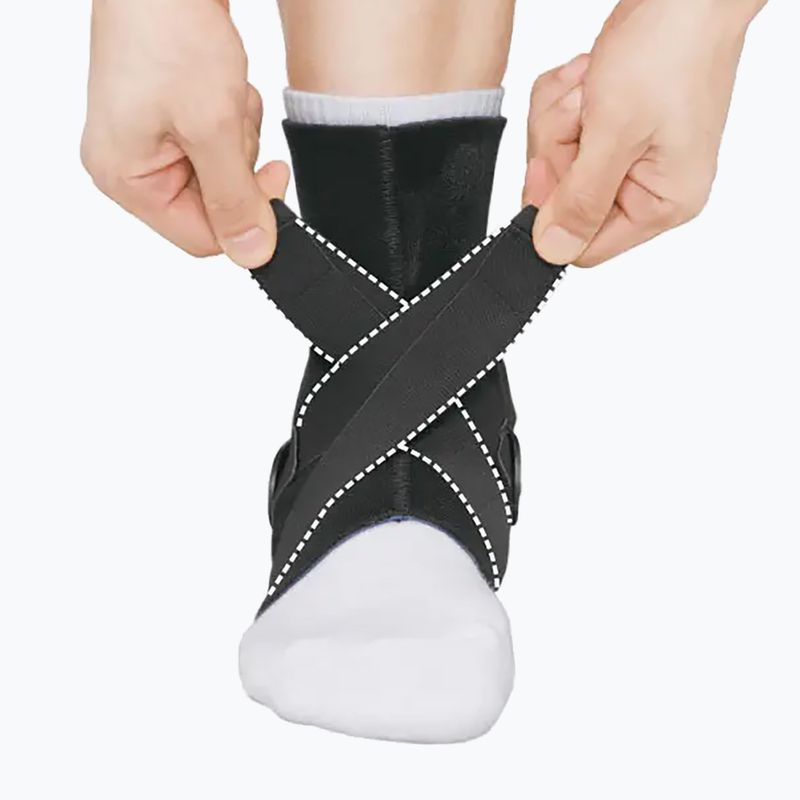 Ortéza levého kotníku Zamst A2-DX Ankle Left černá 670612 5