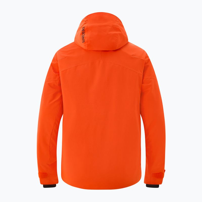 Pánská lyžařská bunda Descente Angular Line mandarin orange 10