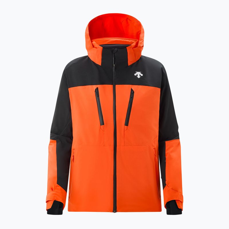 Pánská lyžařská bunda Descente Insulated mandarin orange 9