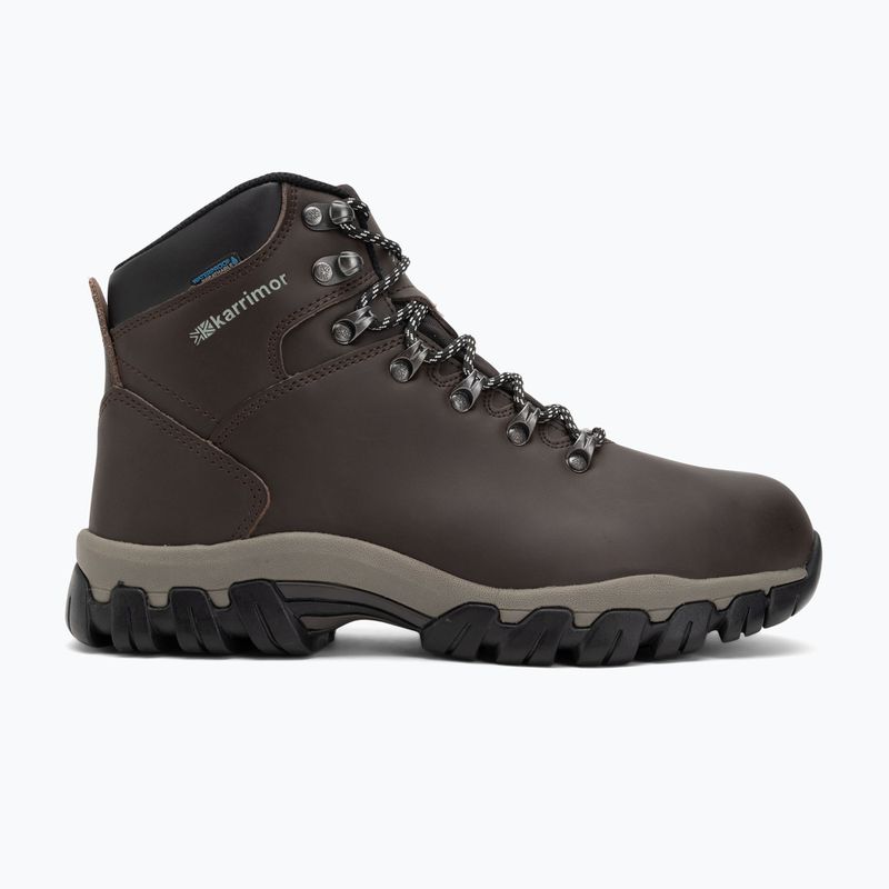Pánské trekové boty Karrimor Mendip 3 CH chocolate 2