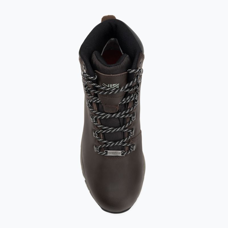 Pánské trekové boty Karrimor Mendip 3 CH chocolate 5