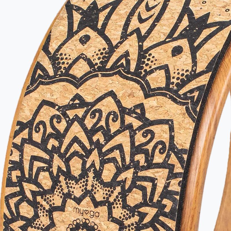 Jógový kruh Myga Brown mandala 3