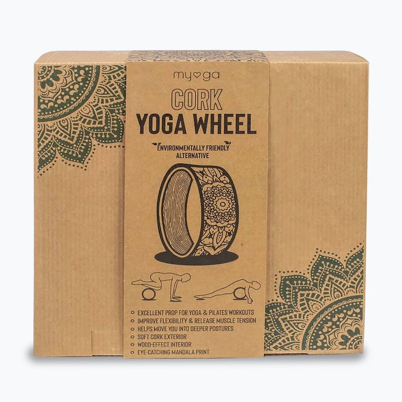 Jógový kruh Myga Brown mandala 5