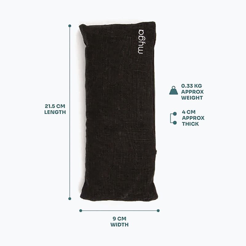 Polštář Myga Lavender Eye Pillow black 11