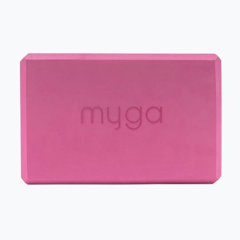Jógová kostka Myga Foam Block pink