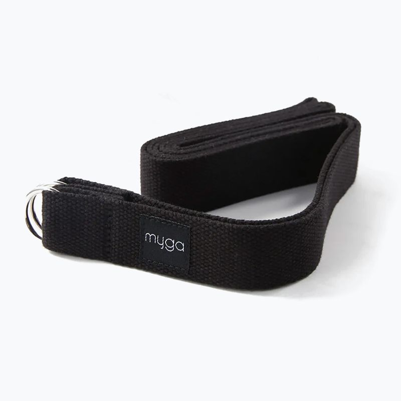 Pásek na jógu Myga 2 in 1 black 2