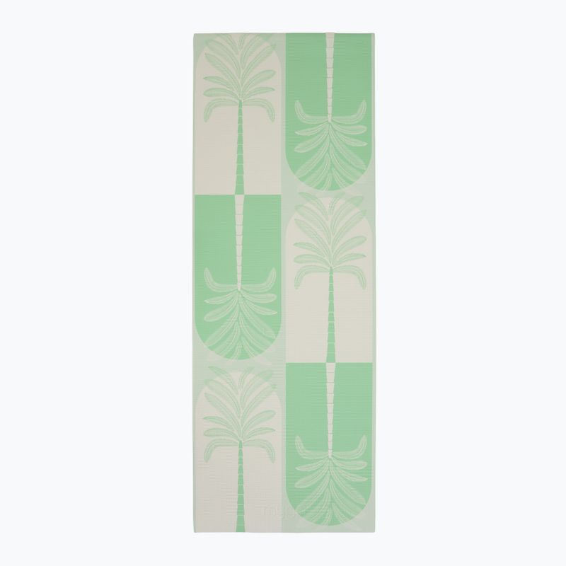 Sada na jógu Myga Sage Palm Yoga Set mat + block + green strap 2