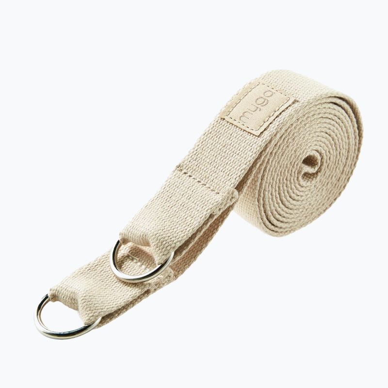 Pásek na jógu Myga 2 in 1 beige