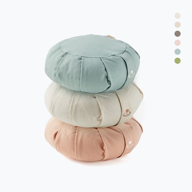 Meditační polštář Myga Blue zafu 2