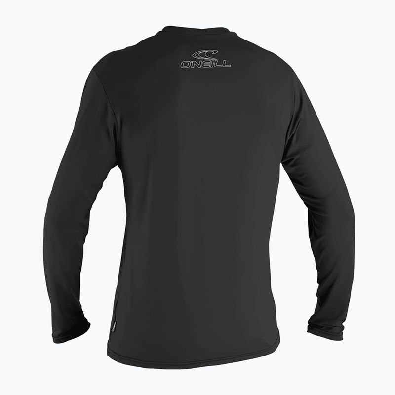 Pánské tričko s dlouhým rukávem O'Neill Basic Skins LS Sun Shirt black 4339 2