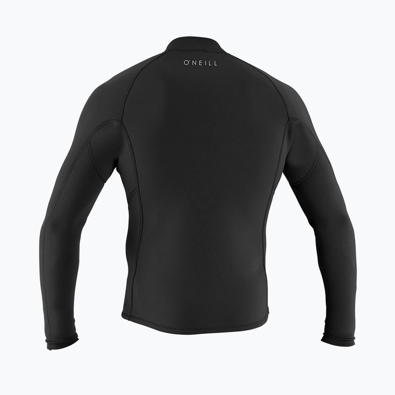 Dámská neoprenová bunda O'Neill Reactor-2 1.5 mm Front Zip black/black 2