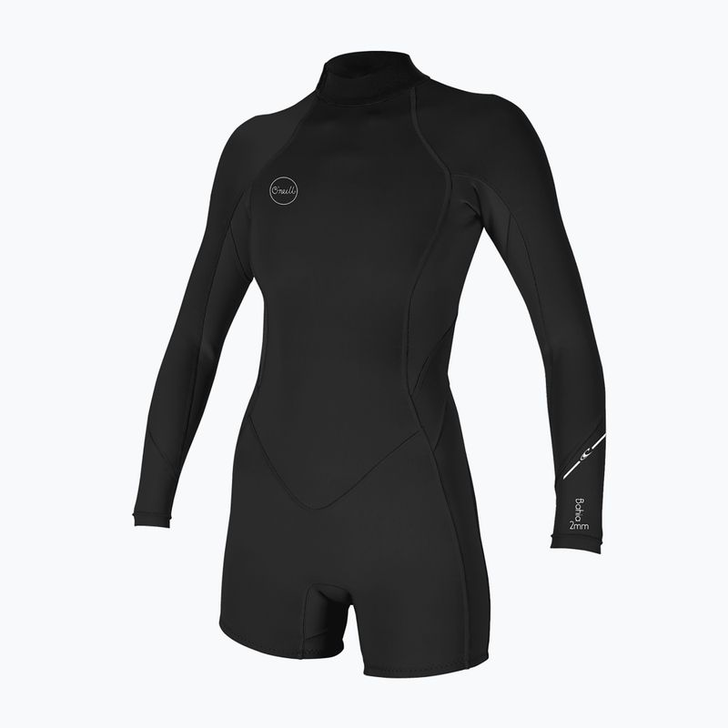 Dámský plavecký neopren O'Neill Bahia 2/1 mm Back Zip Spring black/black/black