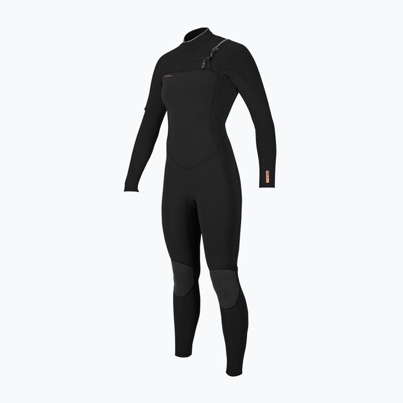 Dámský plavecký neopren O'Neill Hyperfreak 4/3+ mm Chest Zip Full black/black