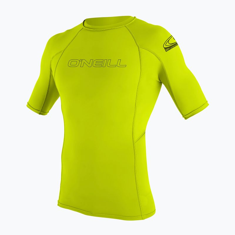Dětské plavky O'Neill Youth Basic Skins Rash Guard lime