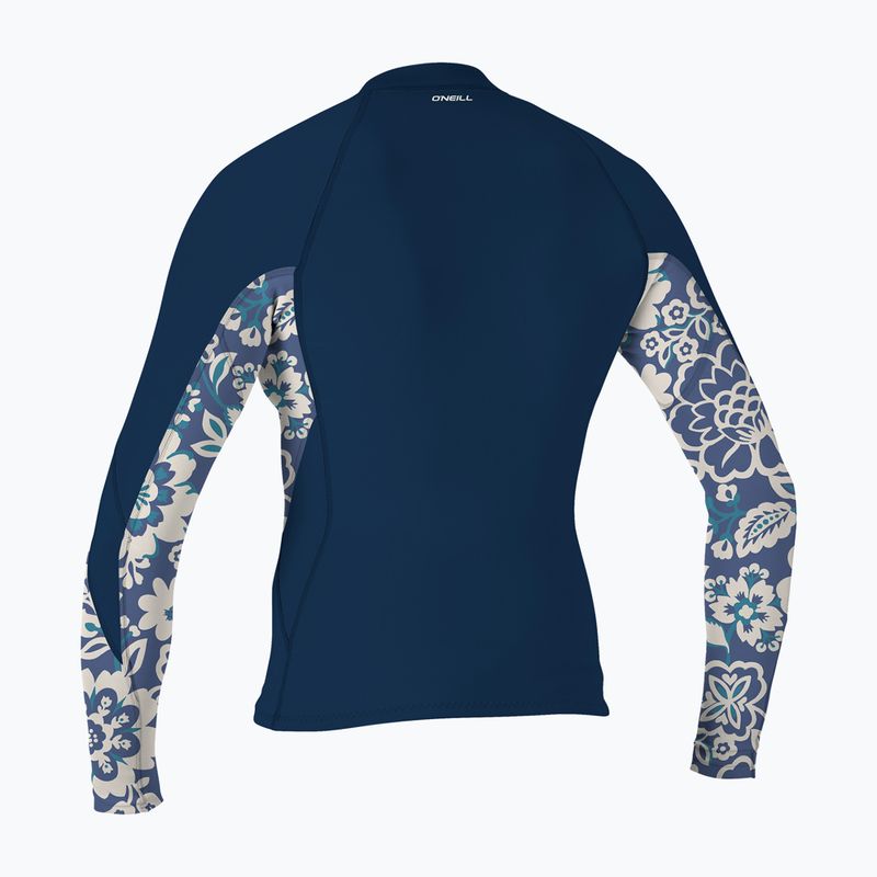 Dámská neoprenová bunda O'Neill Bahia 1/0,5 mm Full-Zip french navy/christina flor 2