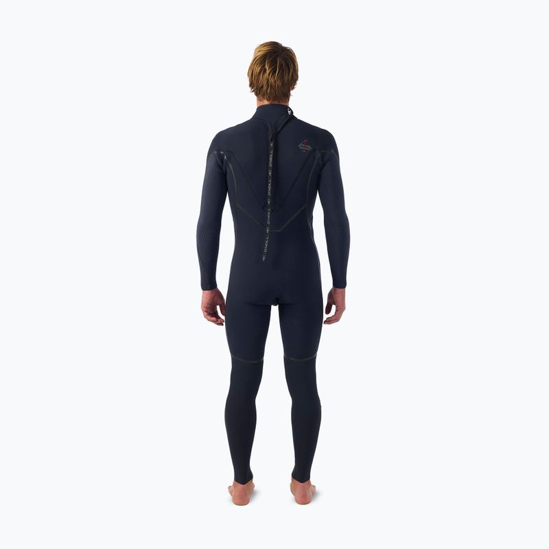 Pánský neopren O'Neill Hyperfreak Fire 4/3+ mm Back Zip Full black/black 2