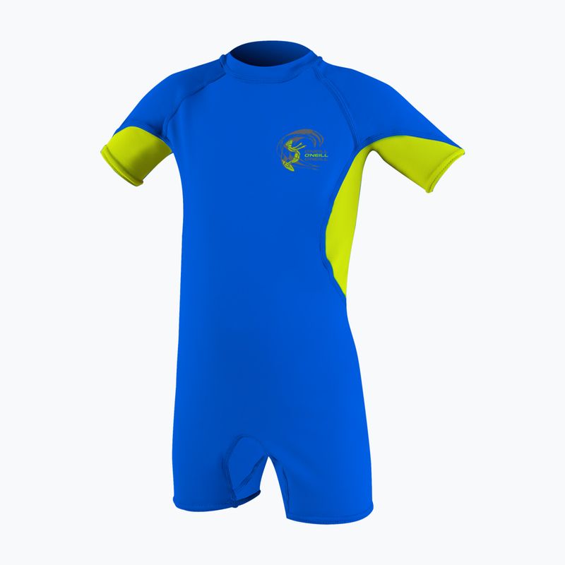 Kombinéza UPF 50+ O'Neill Child Basic Skins UV Spring IT3 pacific/lime/white