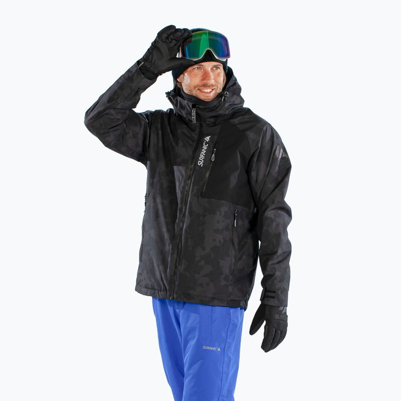 Pánská lyžařská bunda Surfanic Orion black 6