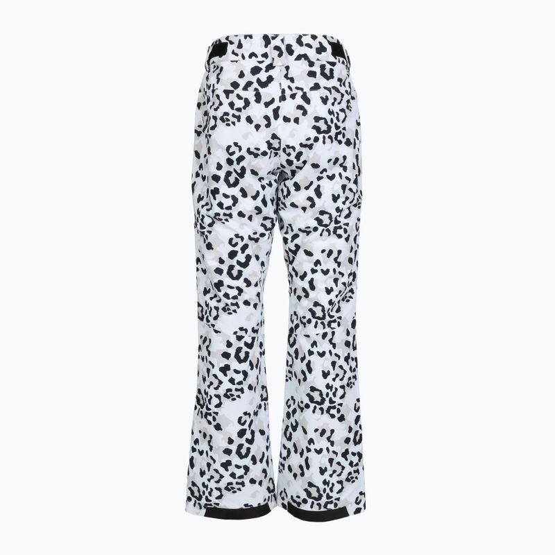 Dámské lyžařské kalhoty Surfanic Glow Animal Camo white 10