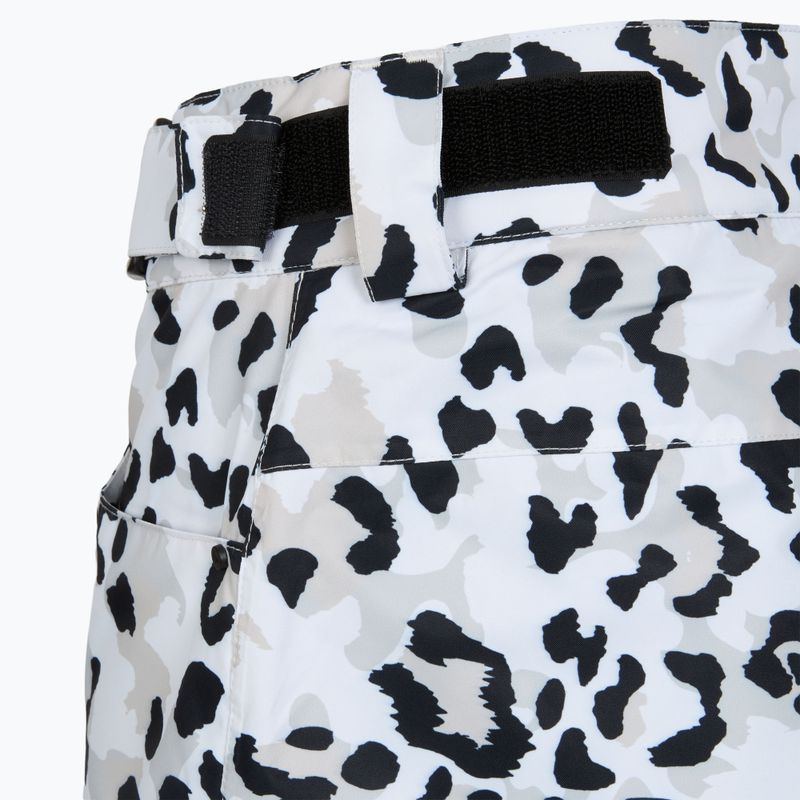 Dámské lyžařské kalhoty Surfanic Glow Animal Camo white 11