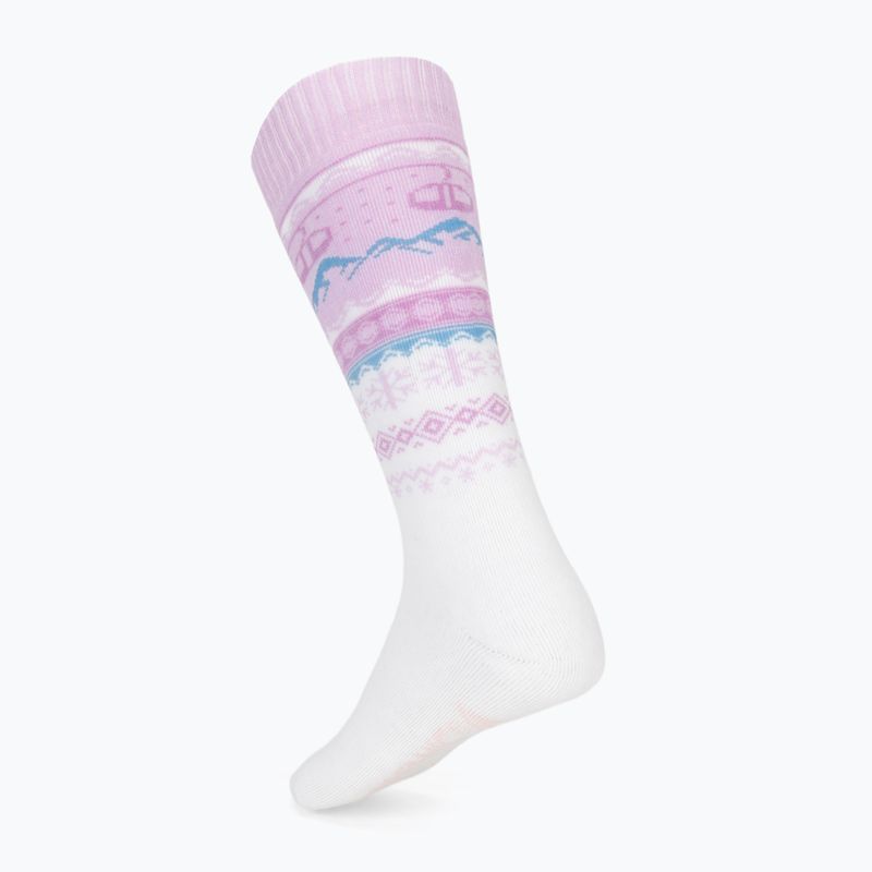 Lyžařské ponožky Surfanic Pro Tech Fairisle 3 balení ice lilac 2