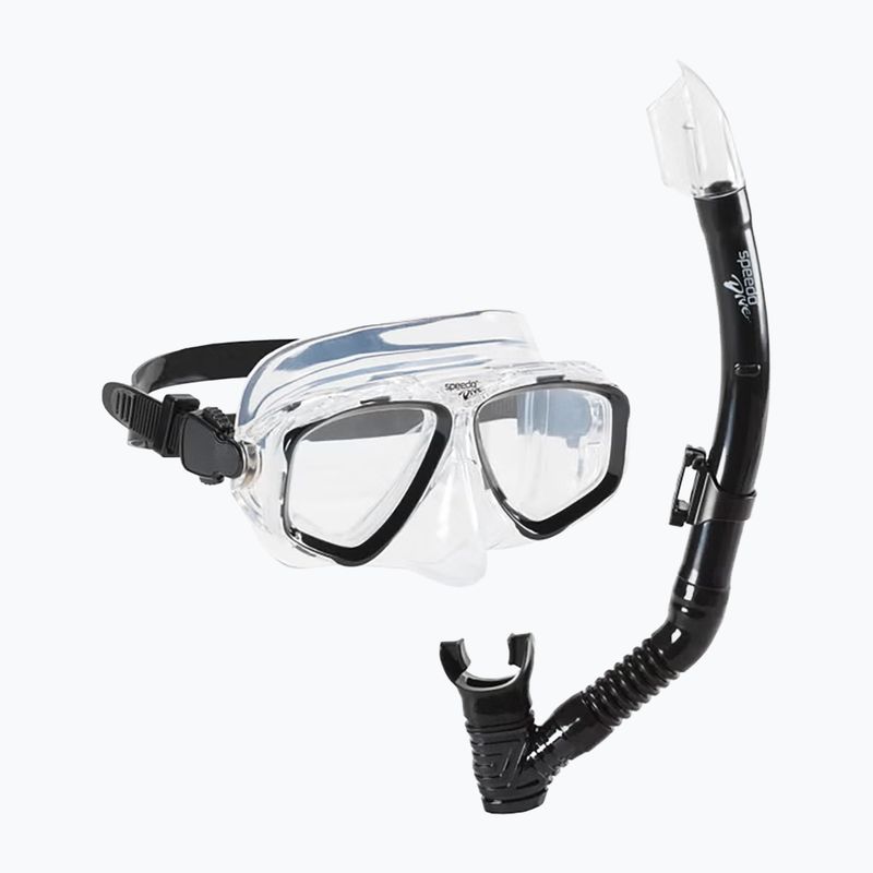 Sada na šnorchlování Speedo Adventure black/black