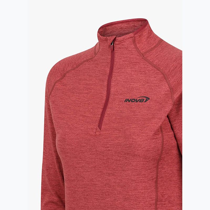 Dámská běžecká mikina Inov-8 Train Elite Mid Half Zip dusty rose 3
