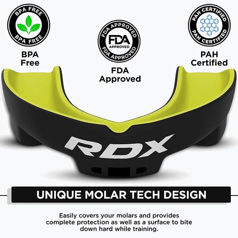 Chránič čelisti RDX Mouth green 3