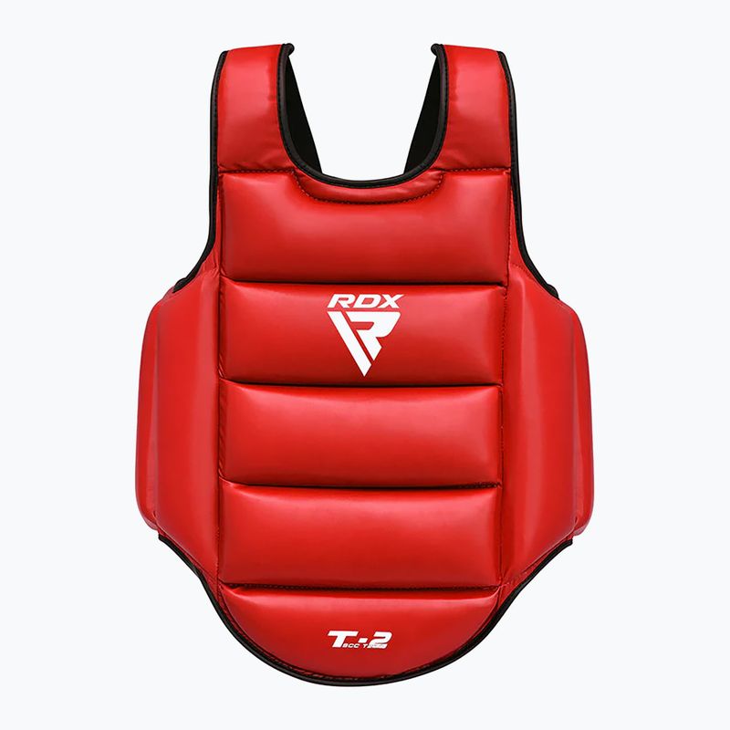 Chránič hrudi RDX SCC-T2 Karate Chest Guard red/blue