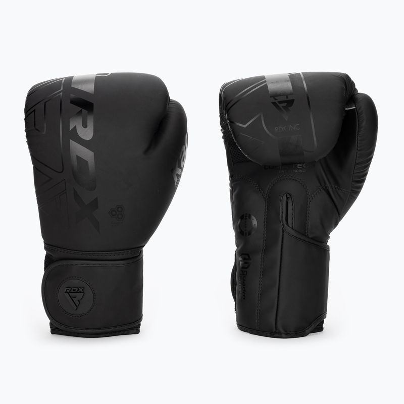 Boxerské rukavice RDX F6 matte black