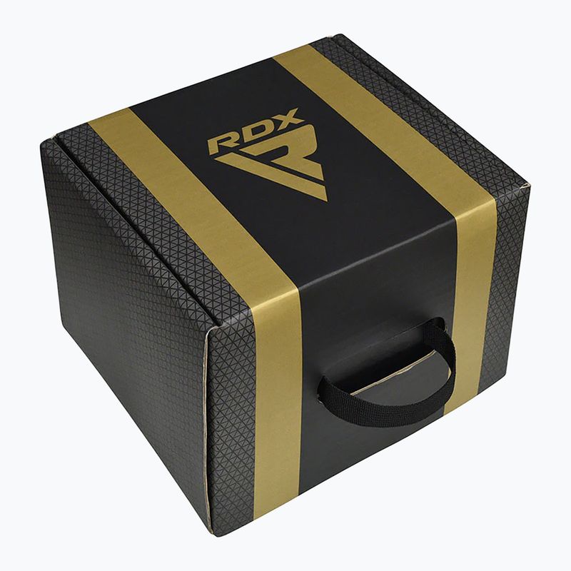 Boxerská přilba RDX L1 Mark Pro Cheek Training Head Guard golden 11