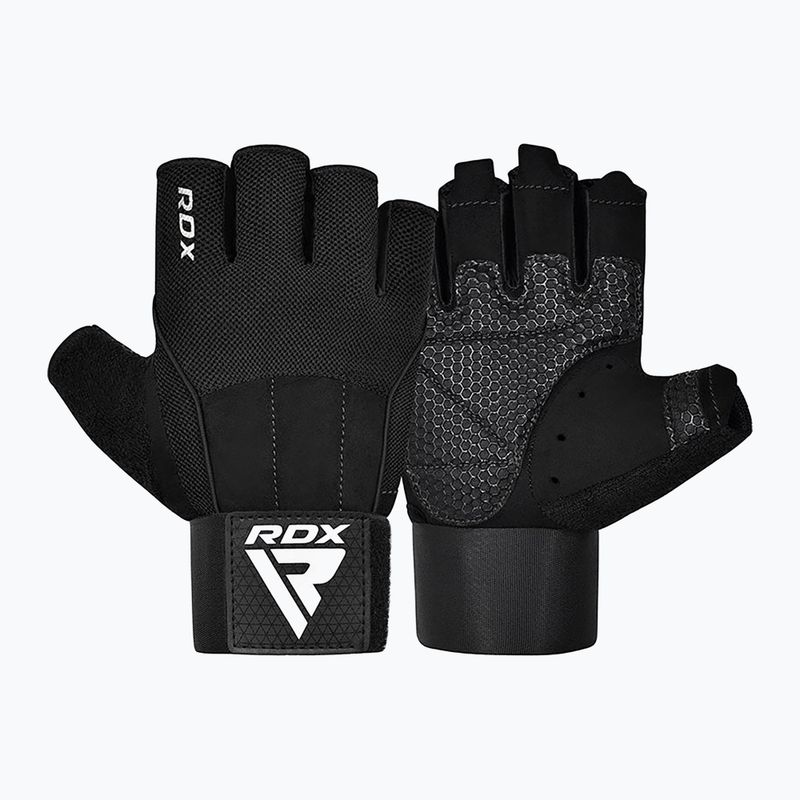 Tréninkové rukavice RDX Workout Gym Gloves W3B black 3