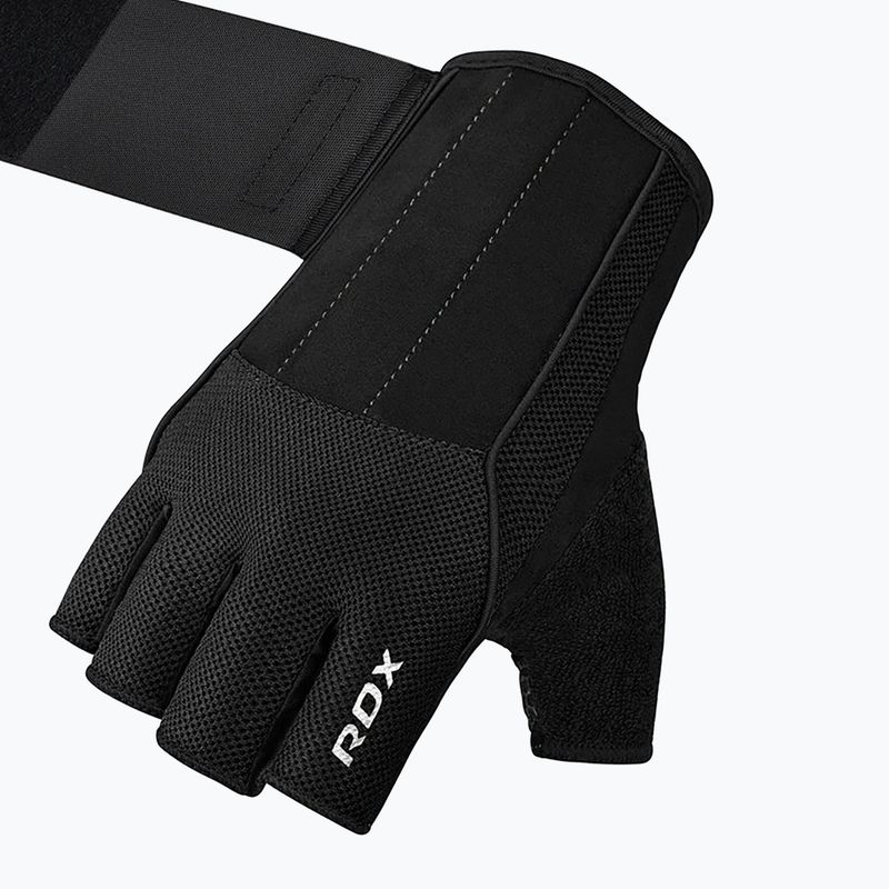 Tréninkové rukavice RDX Workout Gym Gloves W3B black 4